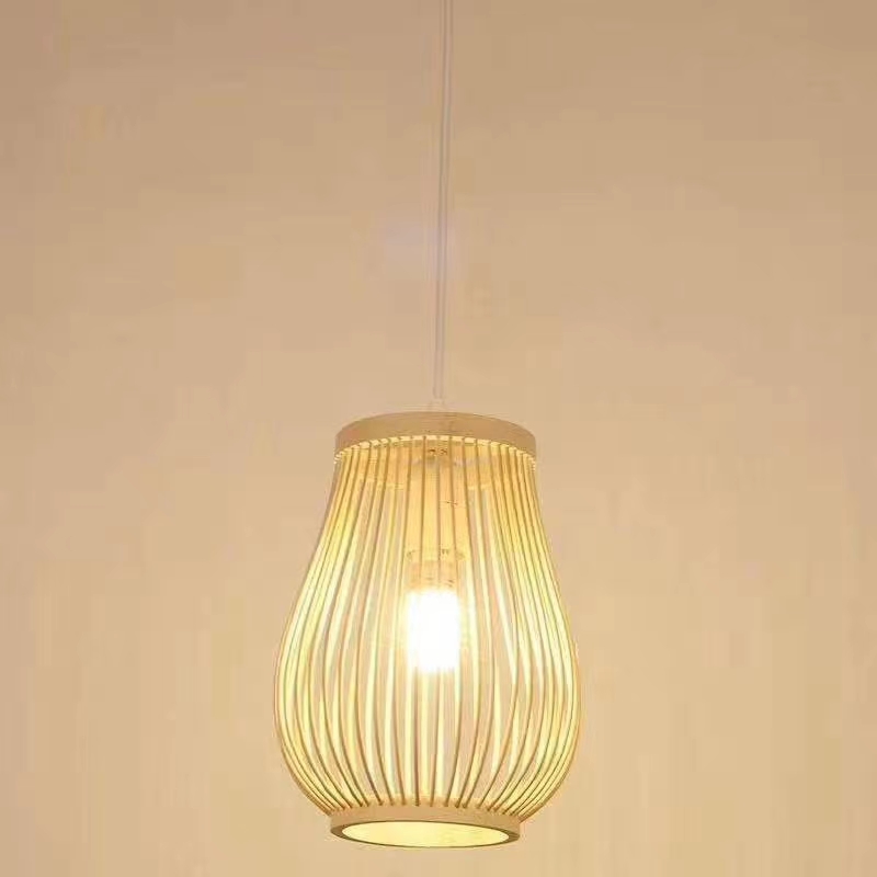 Chinese-style rattan chandelier, a refreshing and elegant chandelier