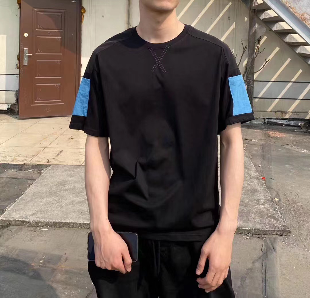 Men's short-sleeved T-shirt, a trendy summer Korean version, 2020 new ins loose student half-sleeved T-shirt, top garment z