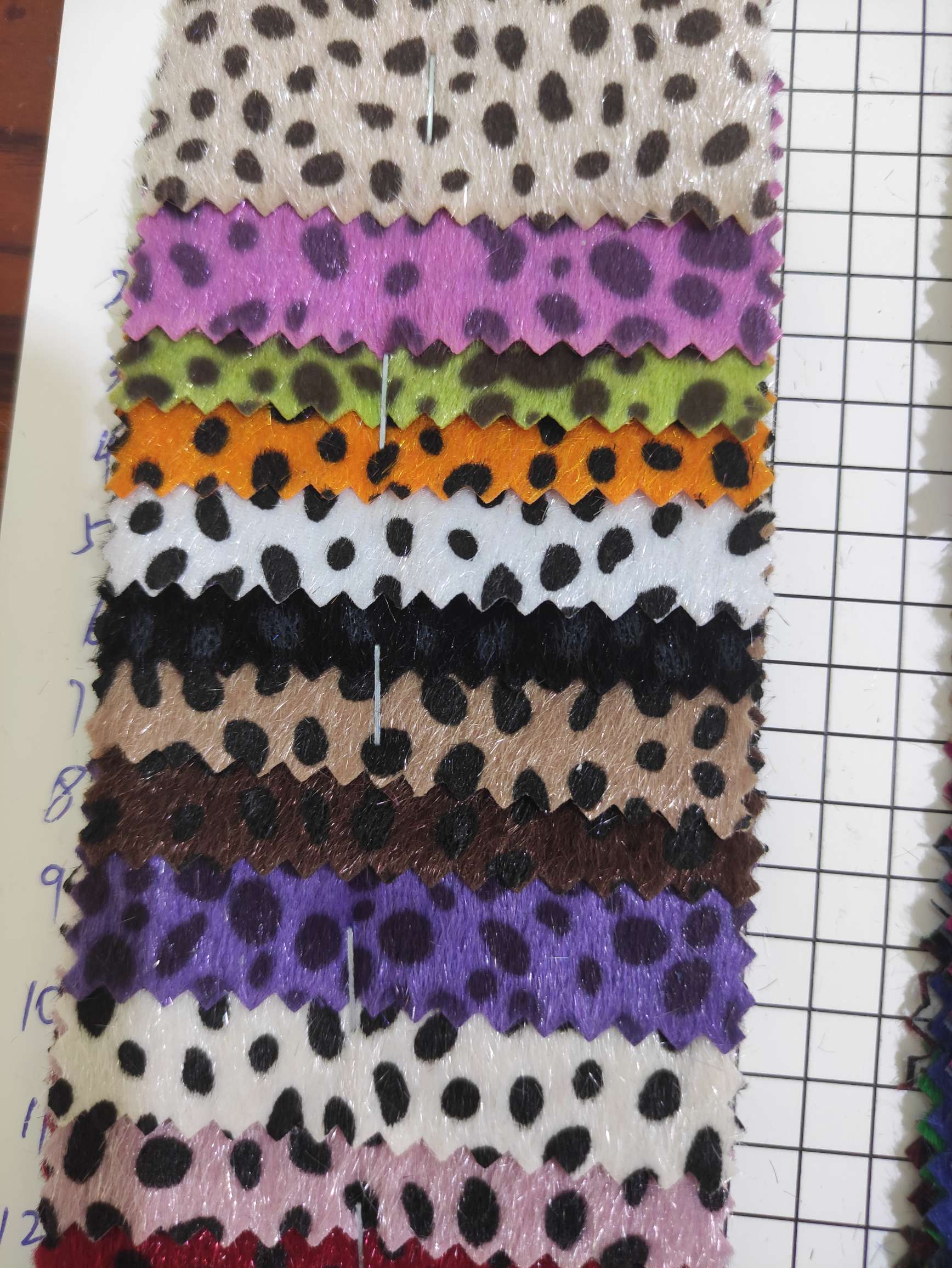 Hc2584植绒大量现货高中低档皮革面料厂家直销热销新款细节图