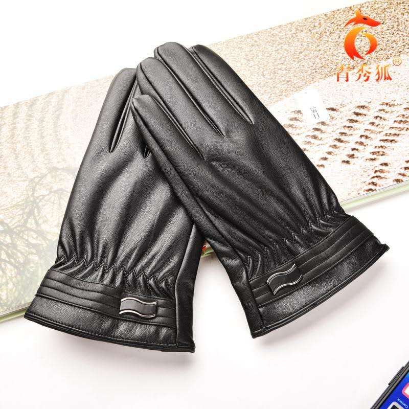 القفازات الجلدية المقلدة للذكور undefined