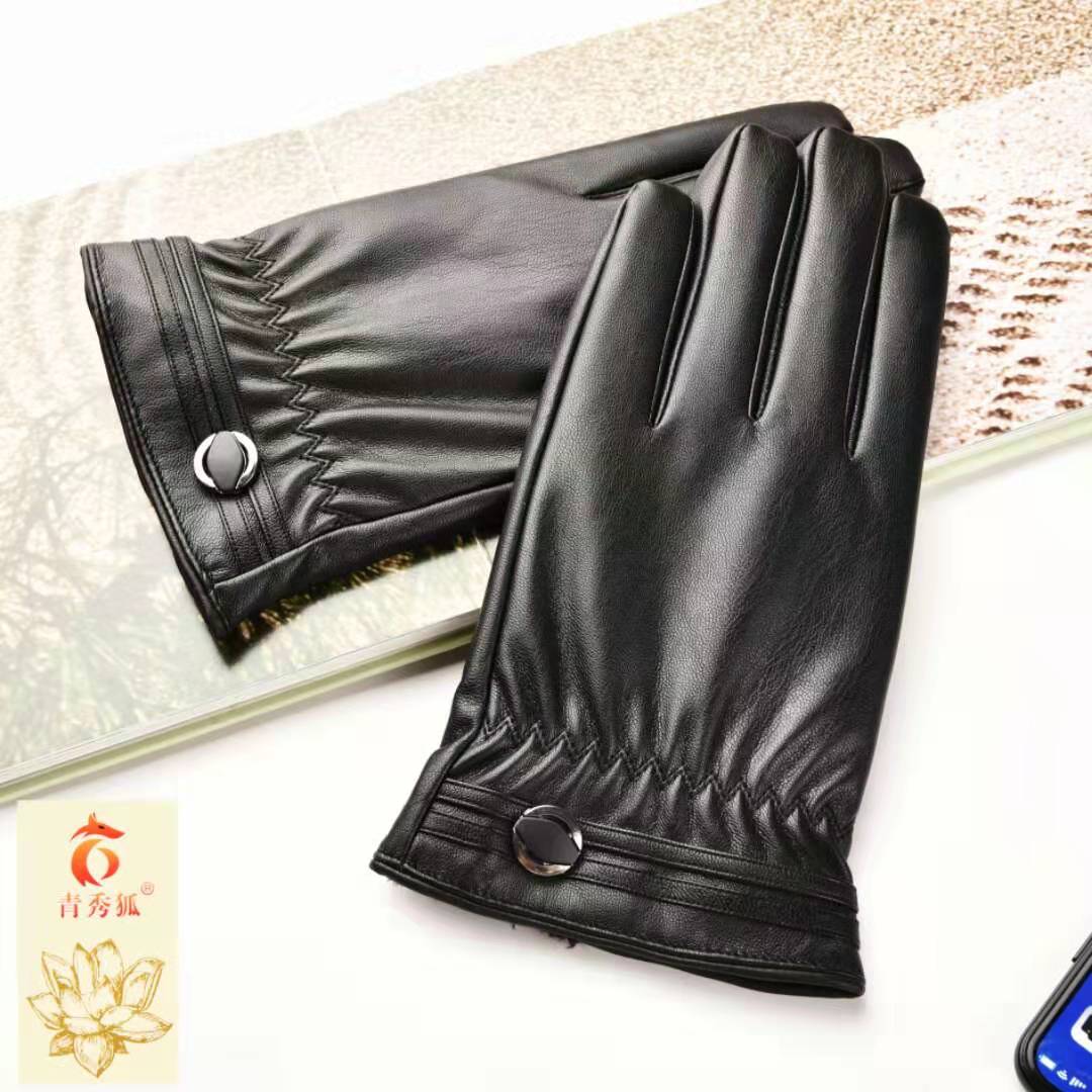 القفازات الجلدية المقلدة للذكور undefined