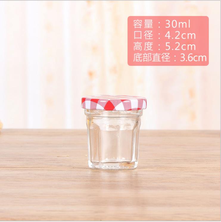 玻璃瓶50－380ml玻璃蜂蜜瓶巧婆婆果酱瓶详情图7