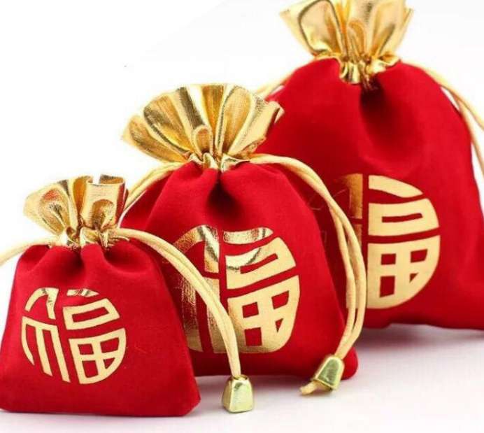 Flannelette golden mouth bag thumbnail
