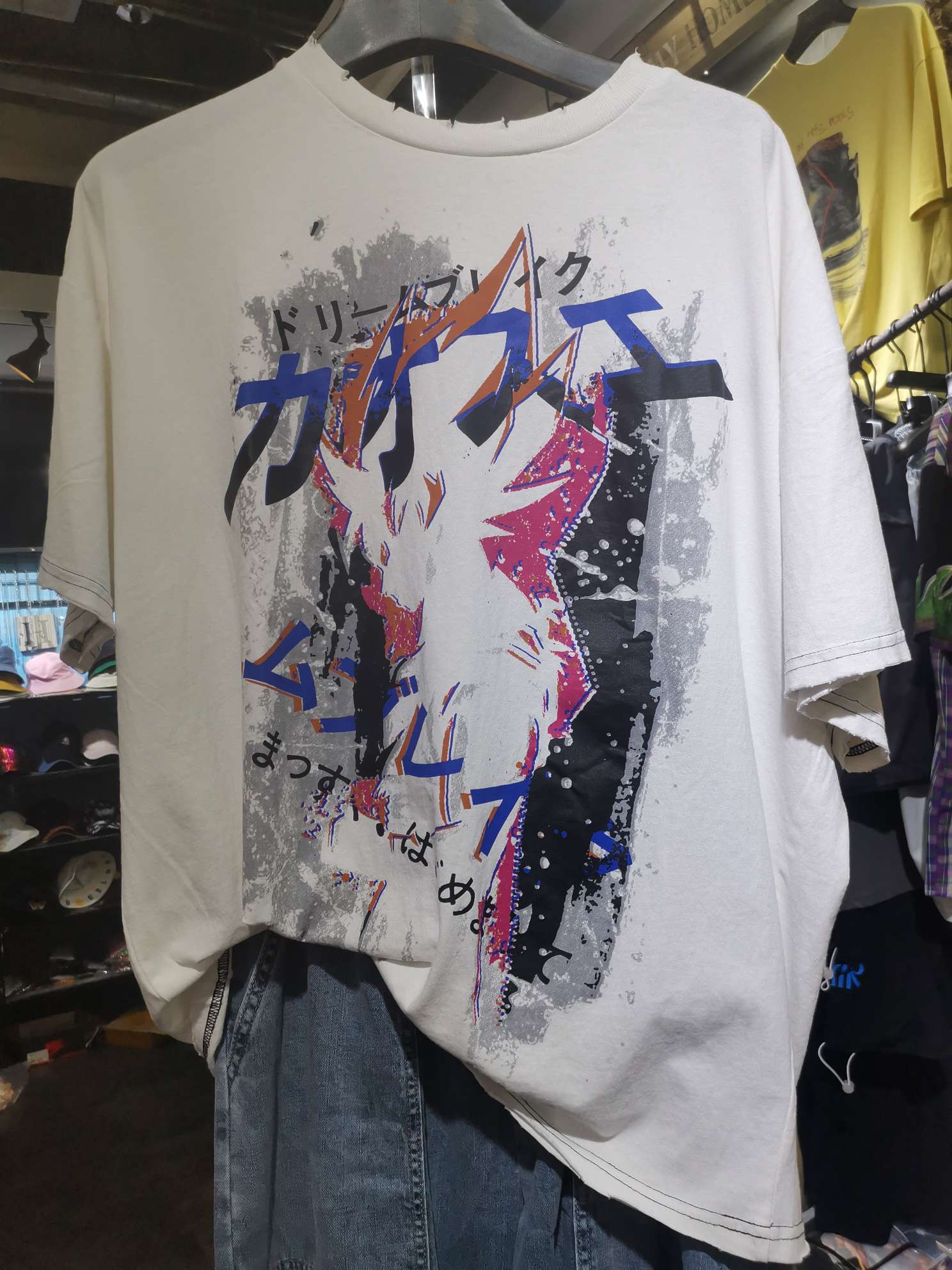 South Korean summer fashion version of the large straight south Korean version of loose short sleeves thumbnail