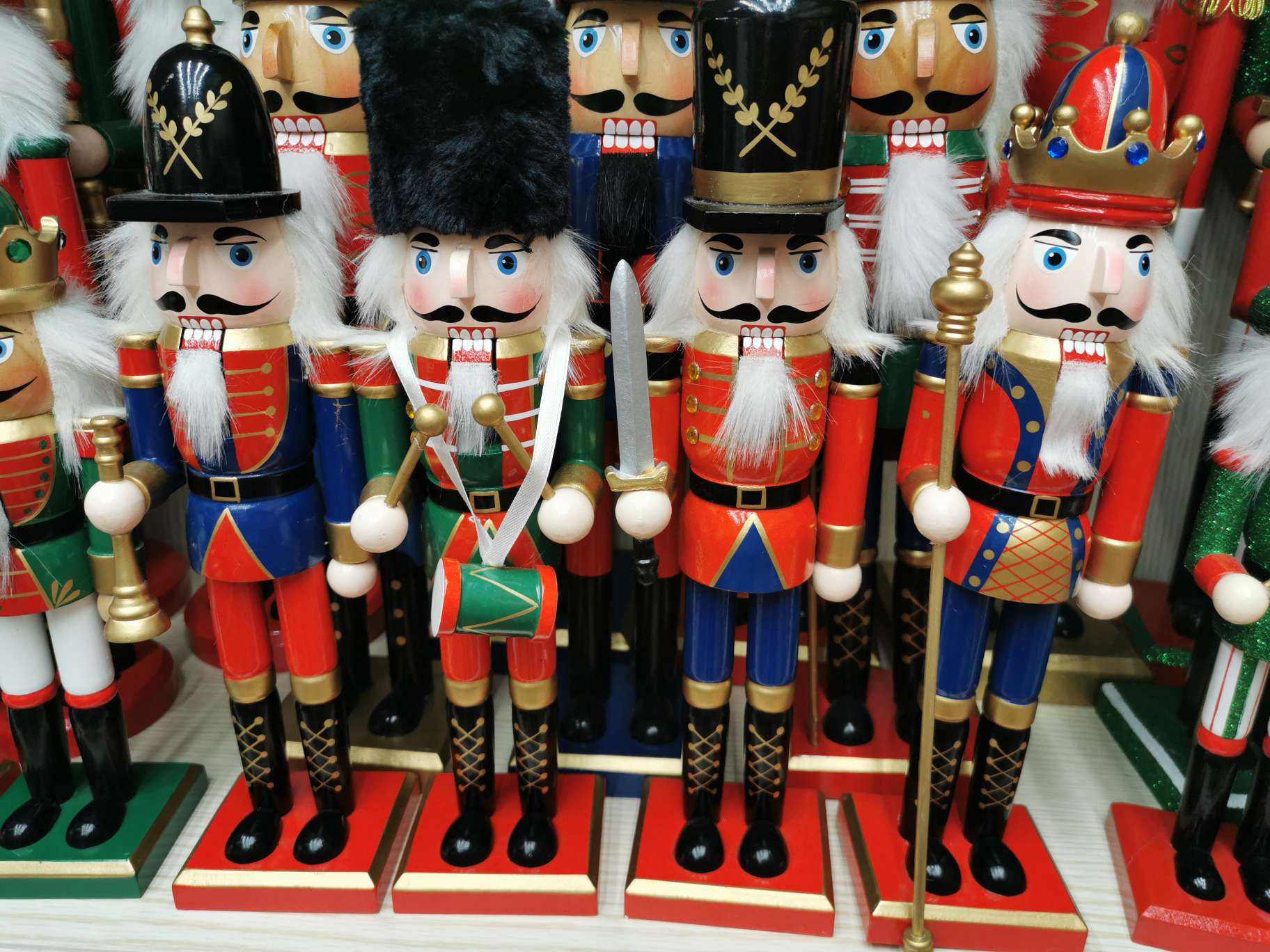 30cm胡桃夹子士兵圣诞摆件装饰摆件