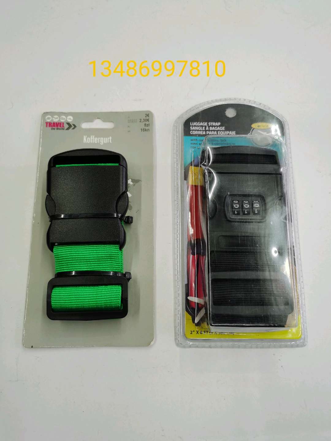 Luggage buckle Luggage strap Elastic combination lock Strap with luggage strap undefined