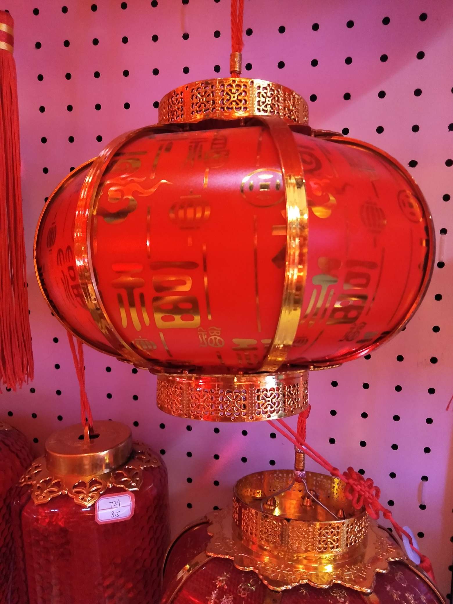 12-inch antique lamp details Picture