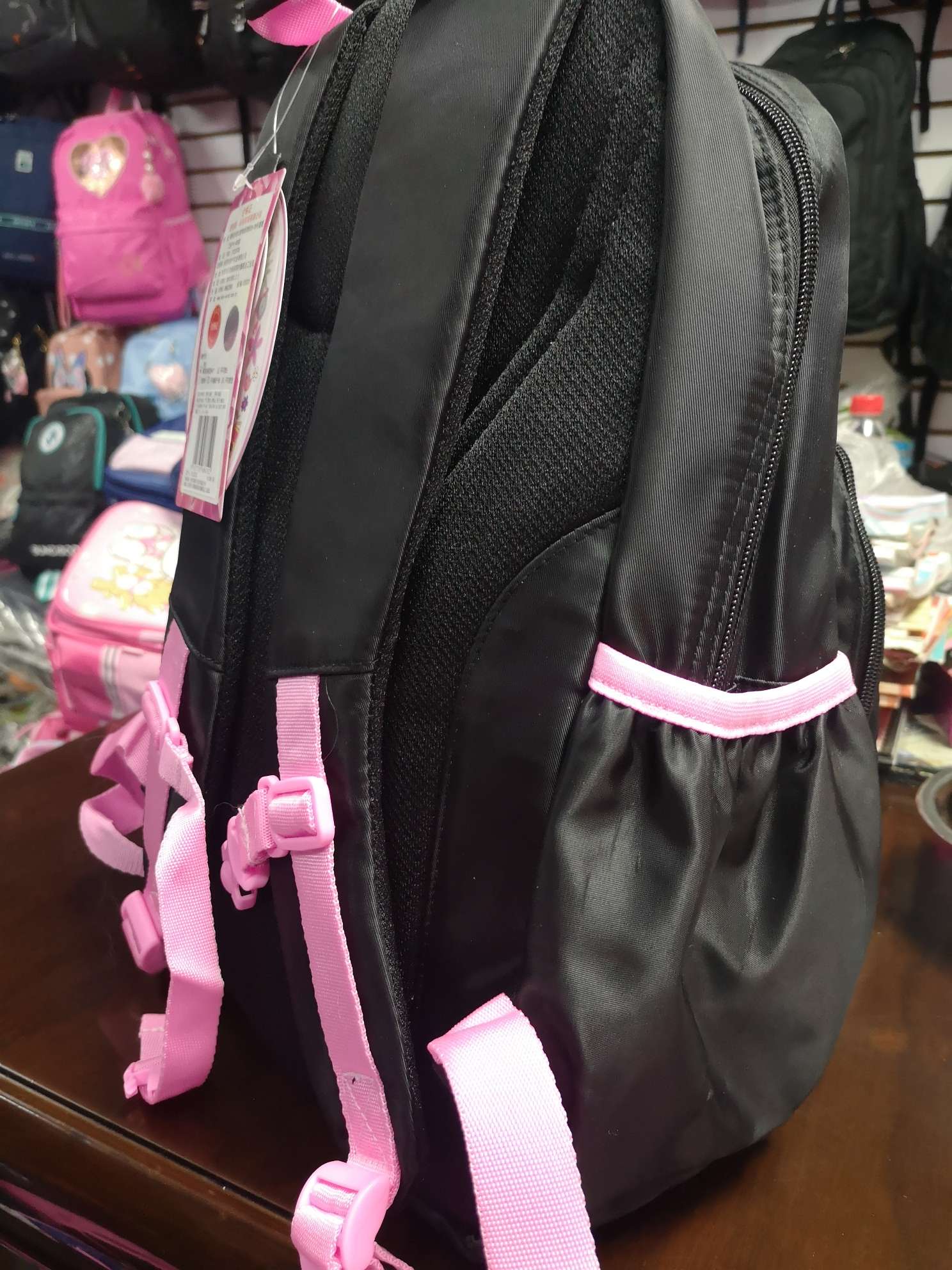 Cute Black Casual Bag Specification drawing