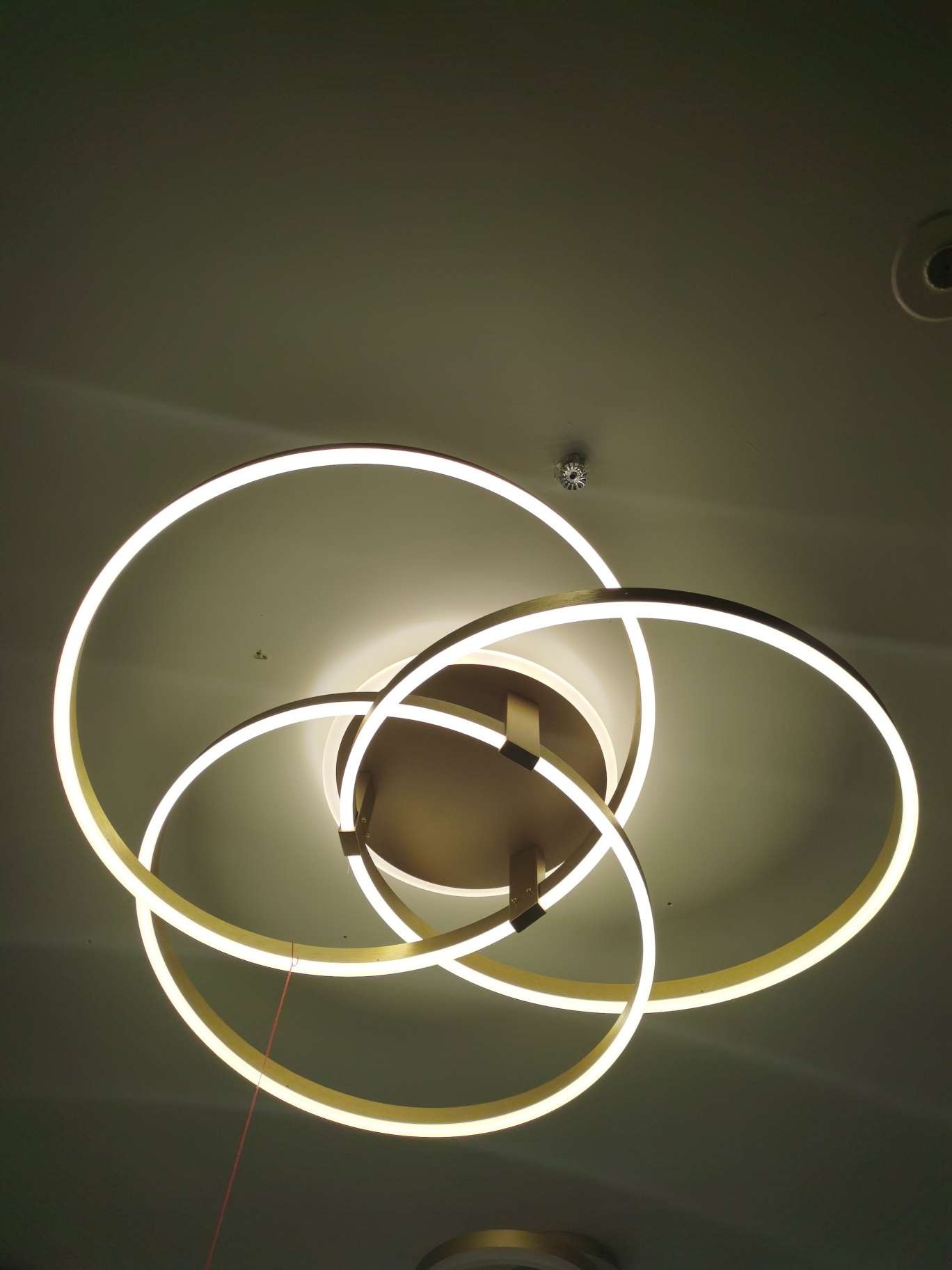 Modern living room lamps, round lamps, best-selling items, elegant and grand modern style lighting fixtures Application Scenario