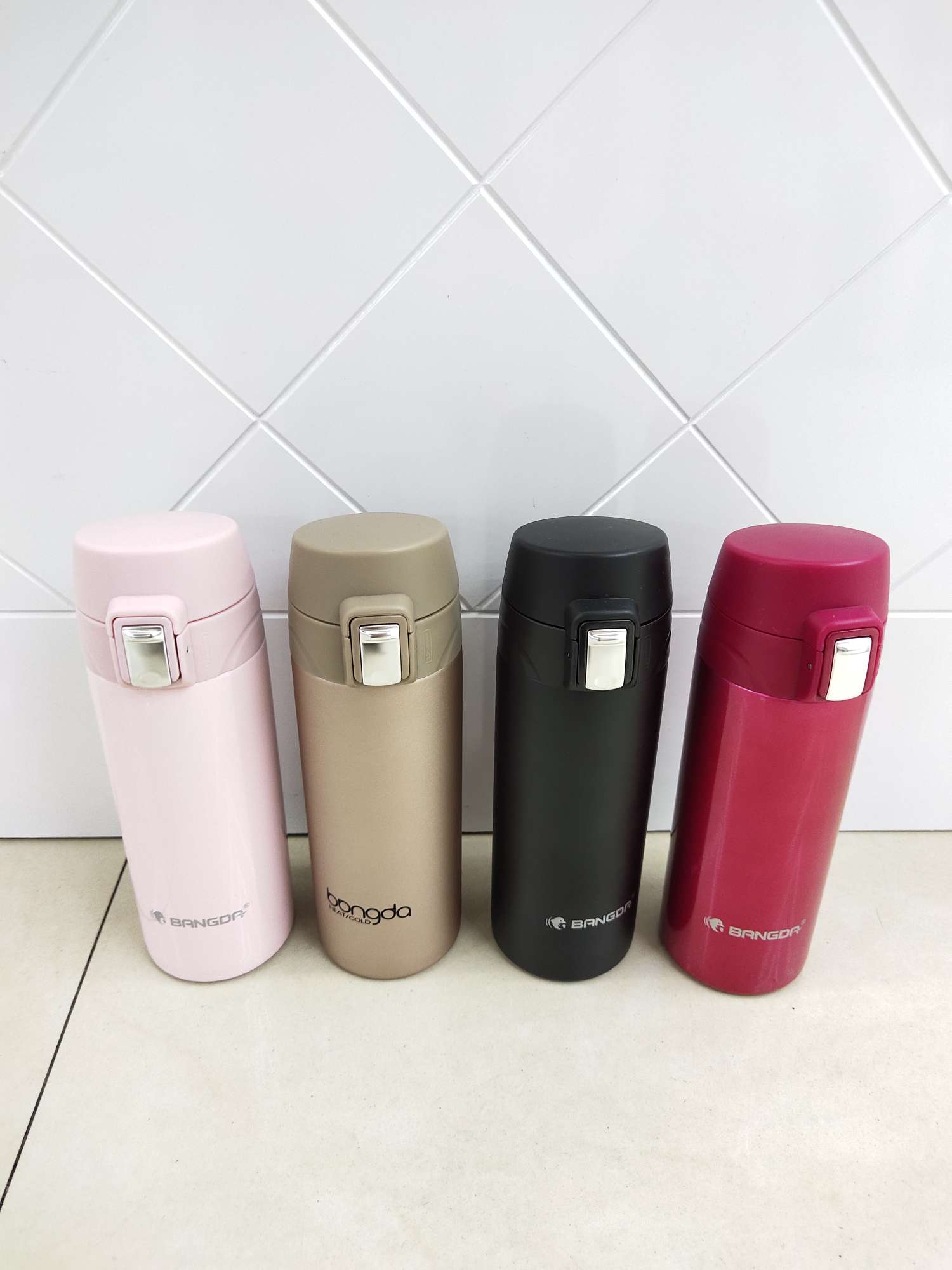 A155-270ml vacuum switch cup, bouncing cup, 304 stainless steel insulated cup, Student cup, Outdoor Leisure and travel water cup