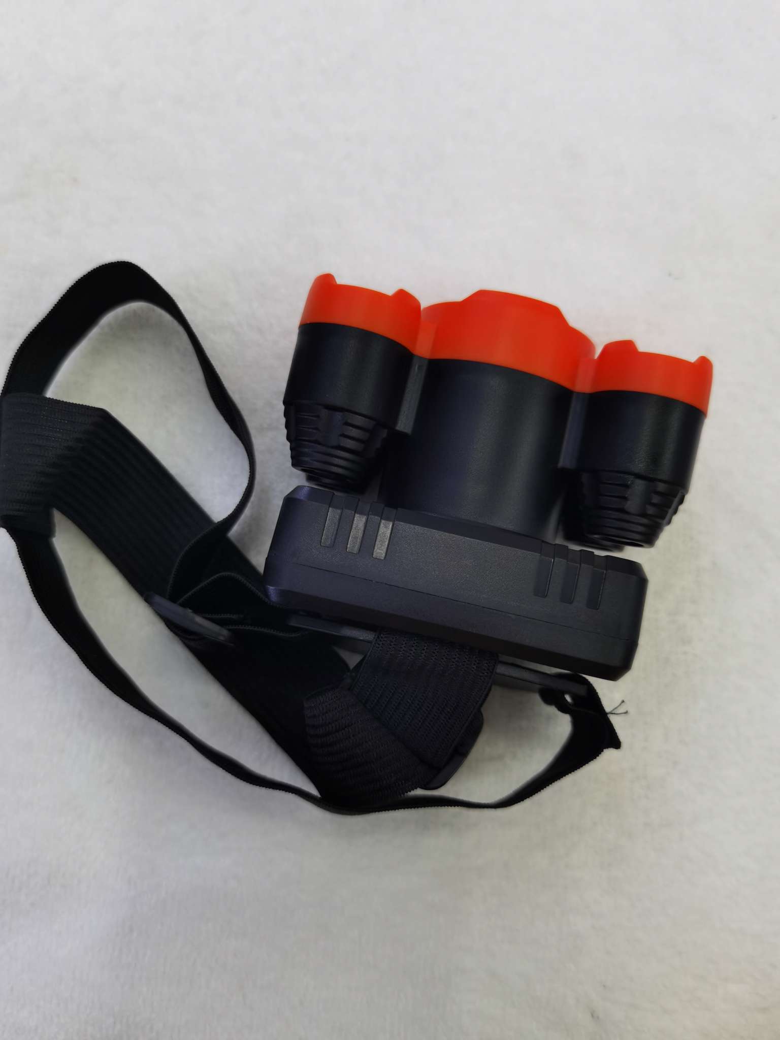 Wholesale of new plastic headlamps, USB charging headlamps, 3-lamp lighting LED headlamps undefined