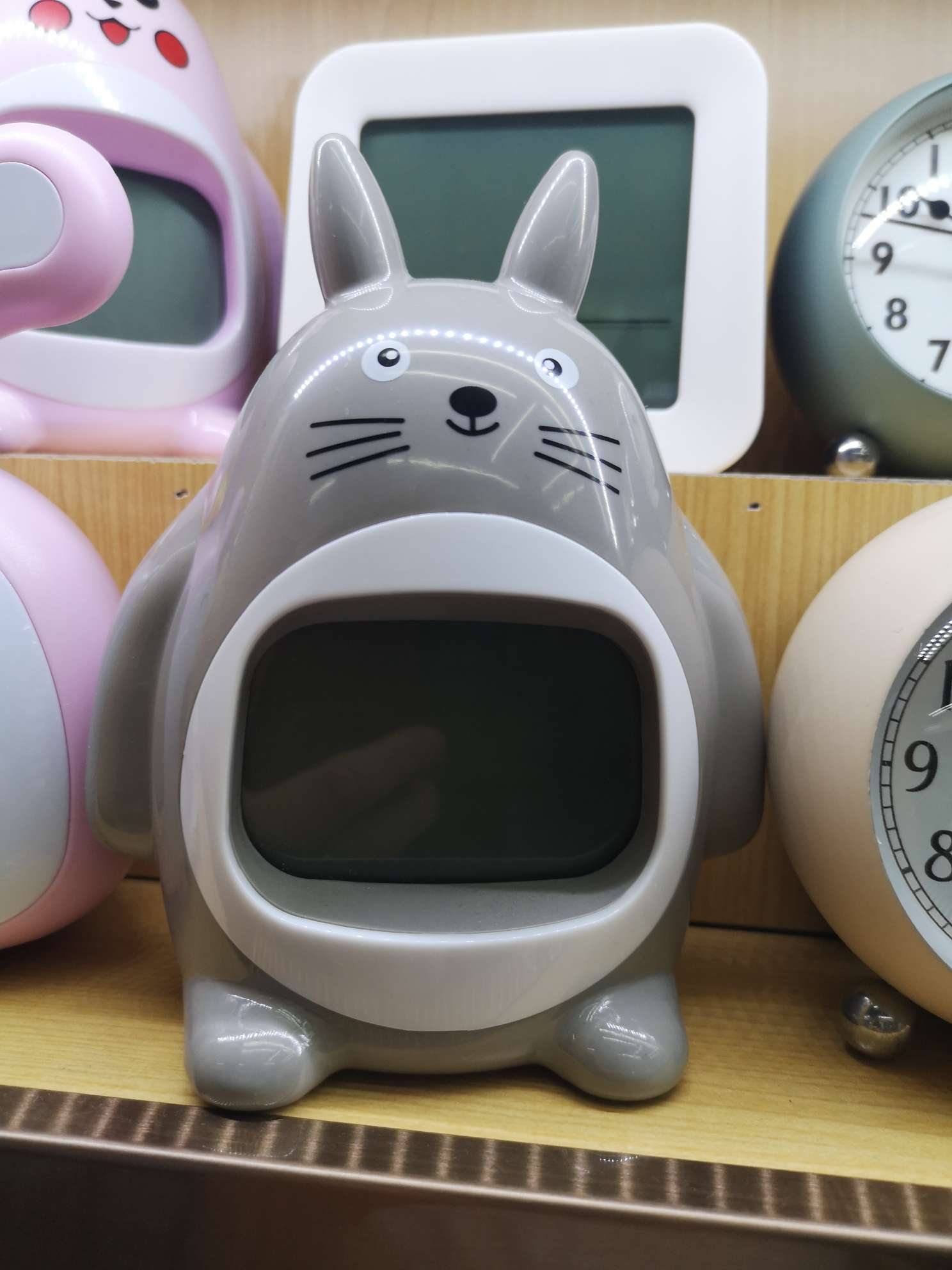 Totoro electronic display clock