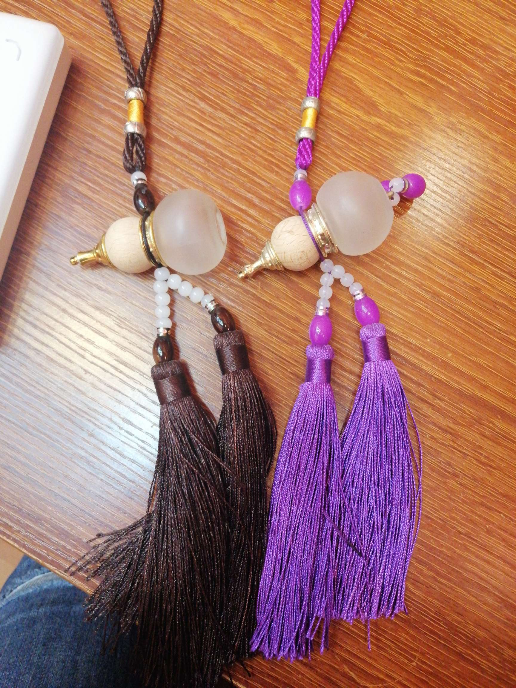 香水瓶双穗彩色工艺品