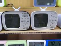 电视机造型电子显示闹钟