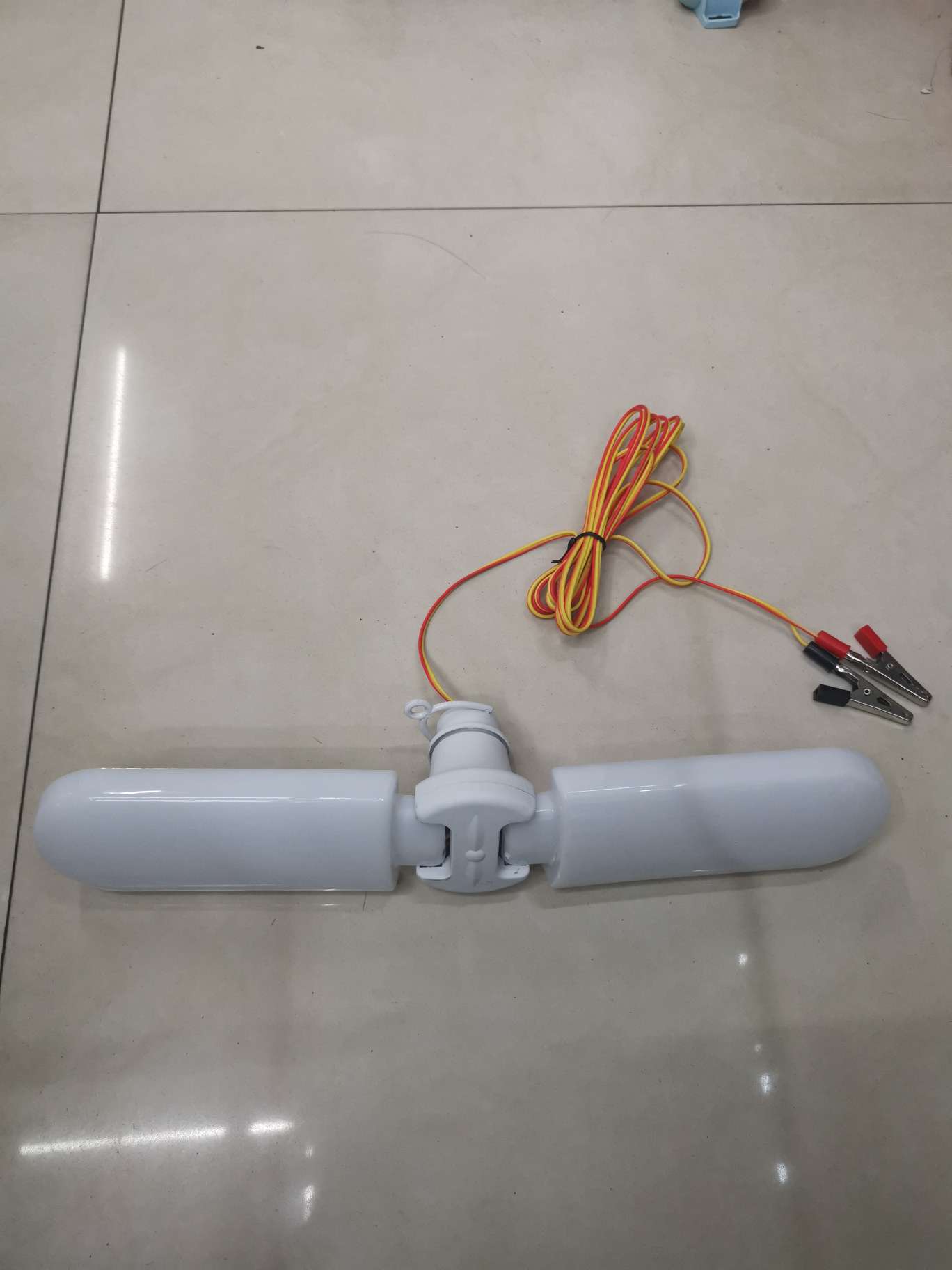 12V LED two-leaf outdoor lighting emergency light