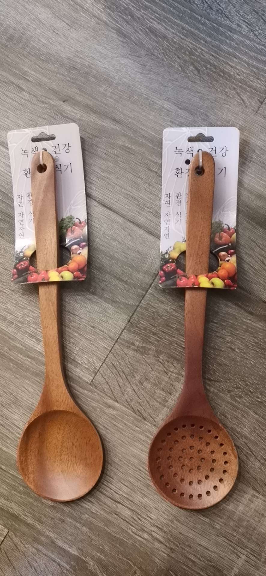 Wooden spatula, non-stick pan spatula, solid wood pan spatula details Picture