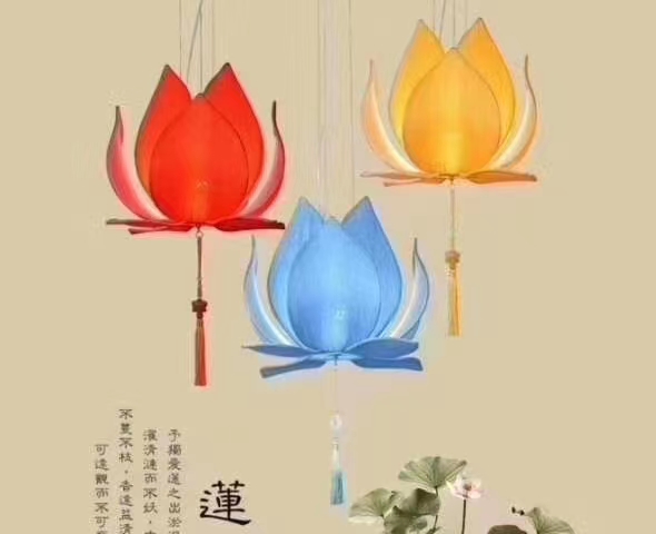 中国风吊灯 清爽淡雅型吊灯400直径产品图