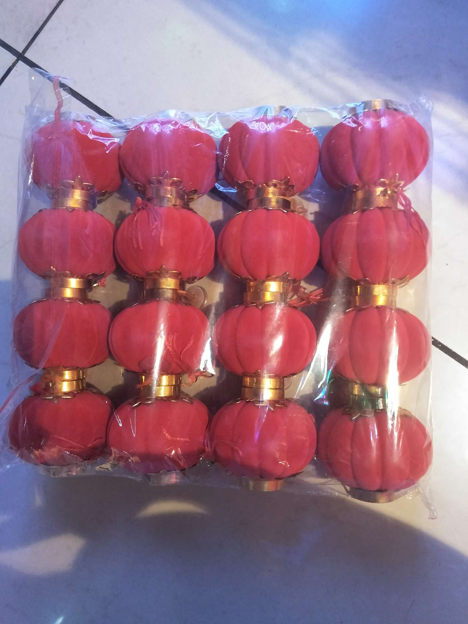 8公分植绒灯产品图