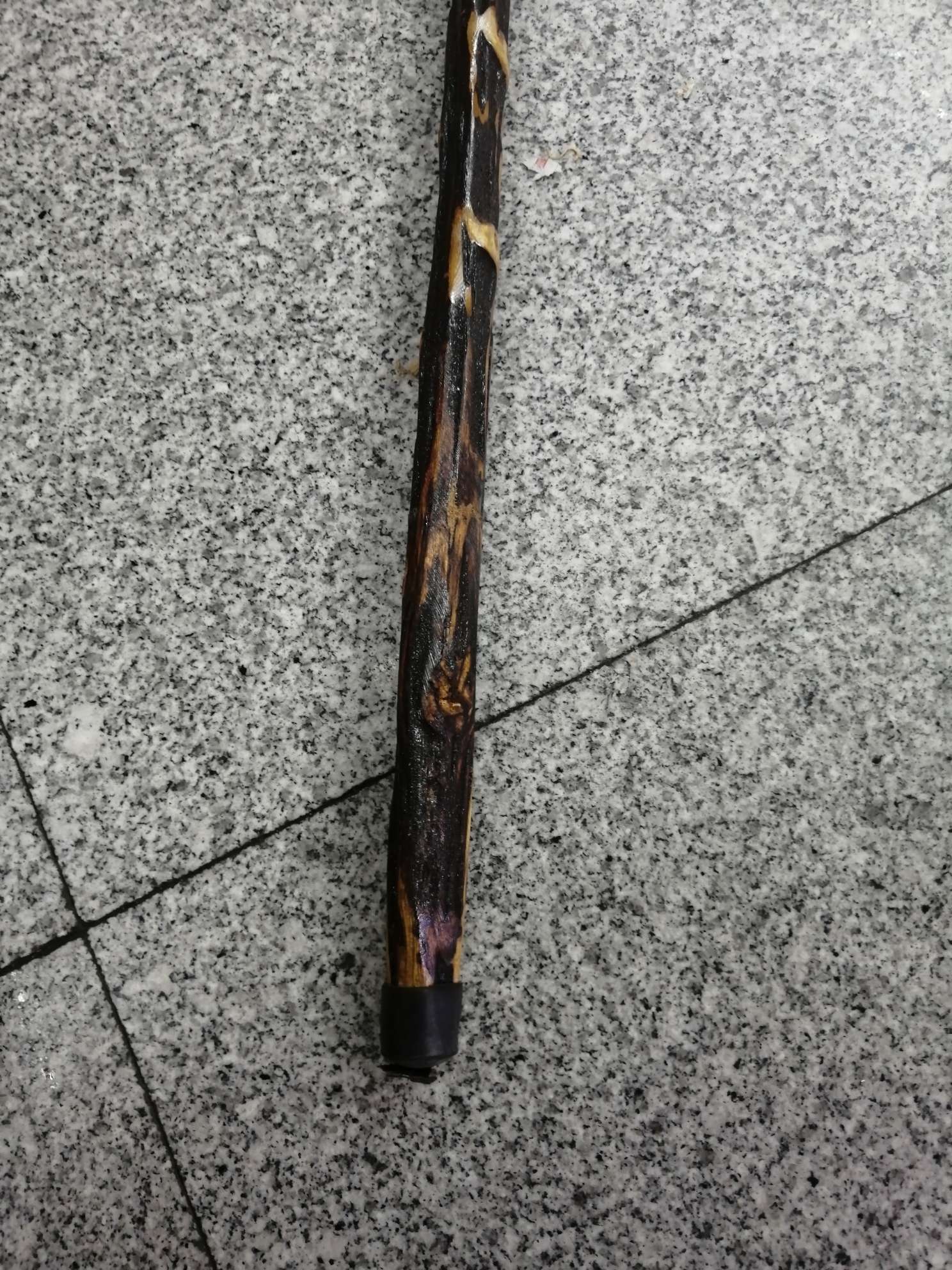 天然藤条马刺藤拐杖运动户外登山杖野生藤制作民间工艺品详情图6