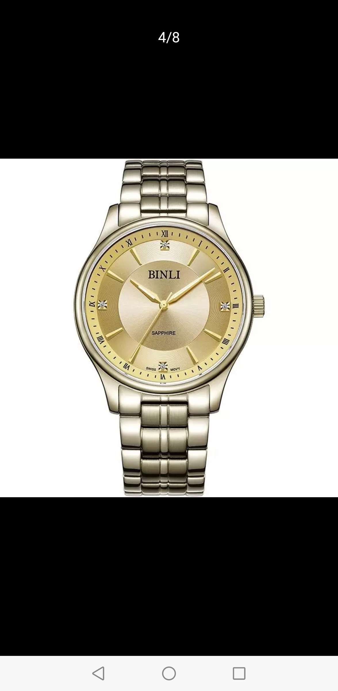 宾利8049，全钢壳全钢表带蓝宝石玻璃，瑞士机芯，有三个颜色产品图