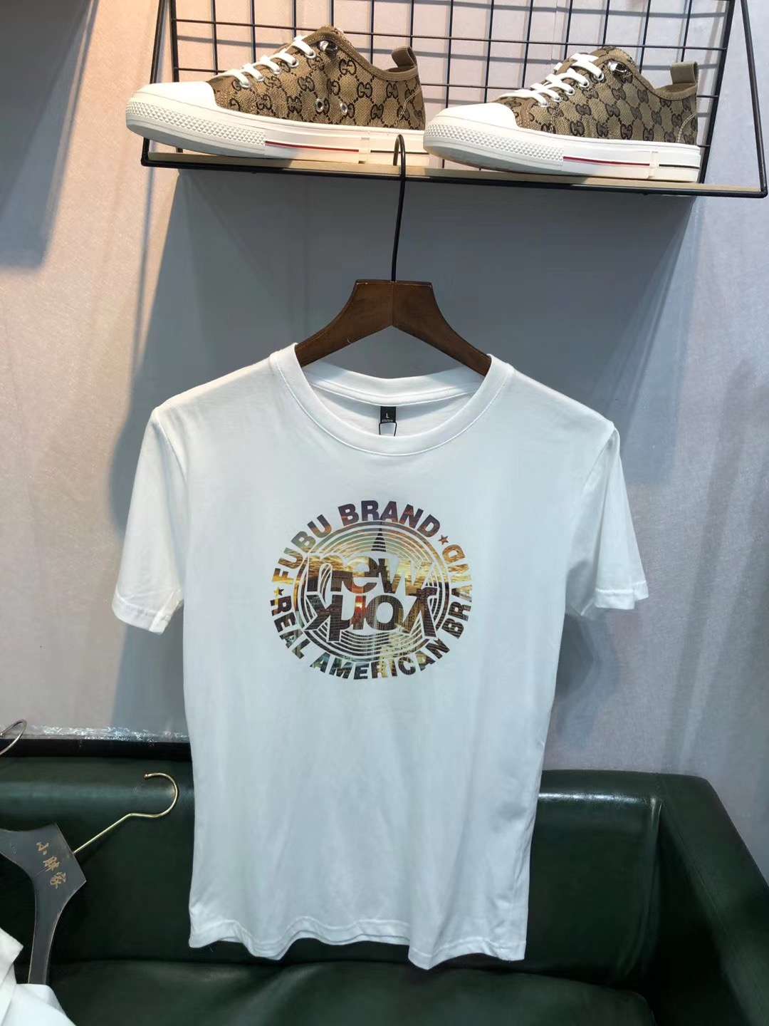 Men's short-sleeved T-shirt trendy brand summer Korean style 2020 new ins loose student half-sleeved T-shirt top garment e