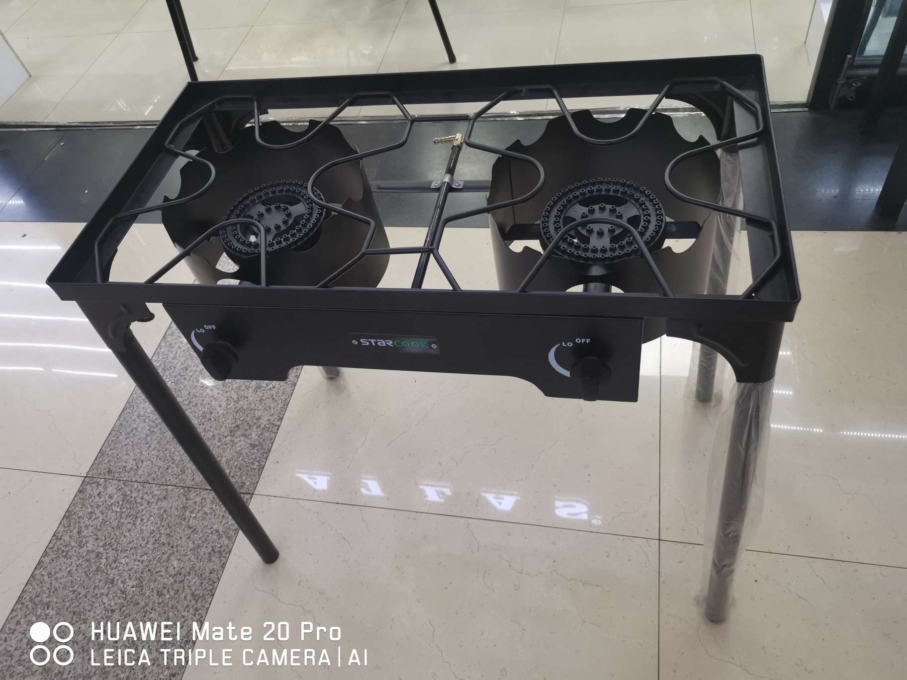 Outdoor camping with double oven thumbnail