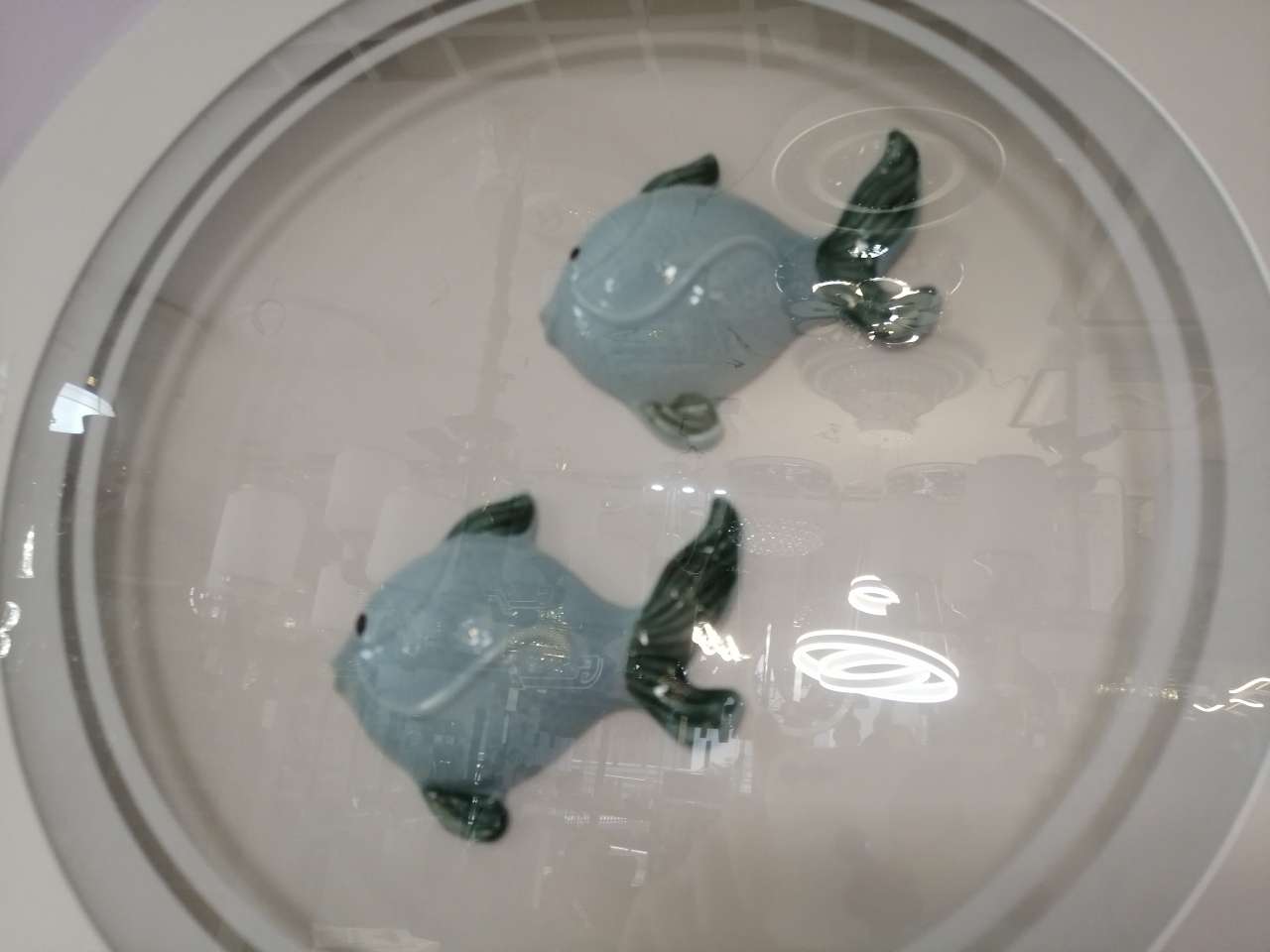 精选现代鱼装饰壁灯客厅卧室产品图