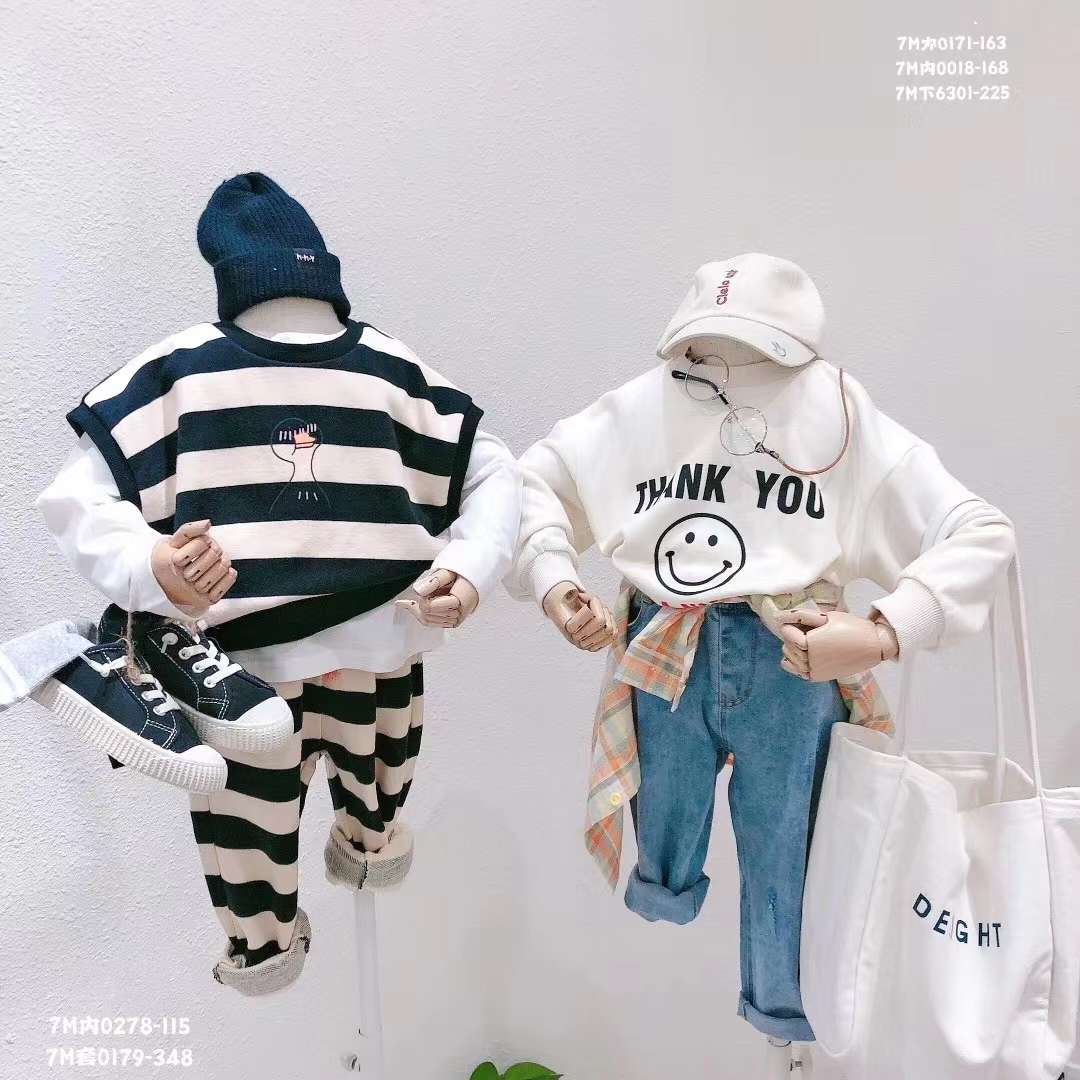 韩版新款小童套装爆款