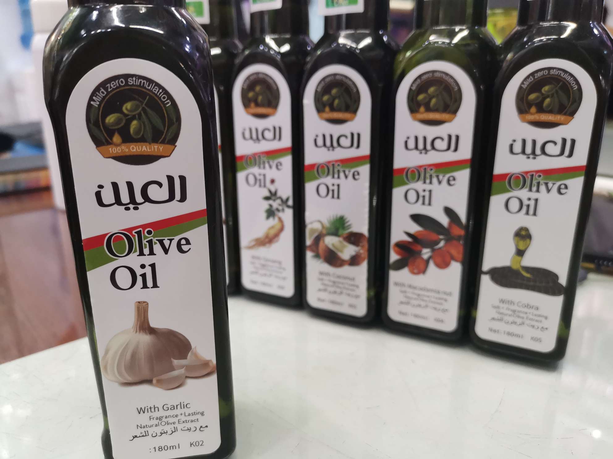 180ml橄榄油细节图