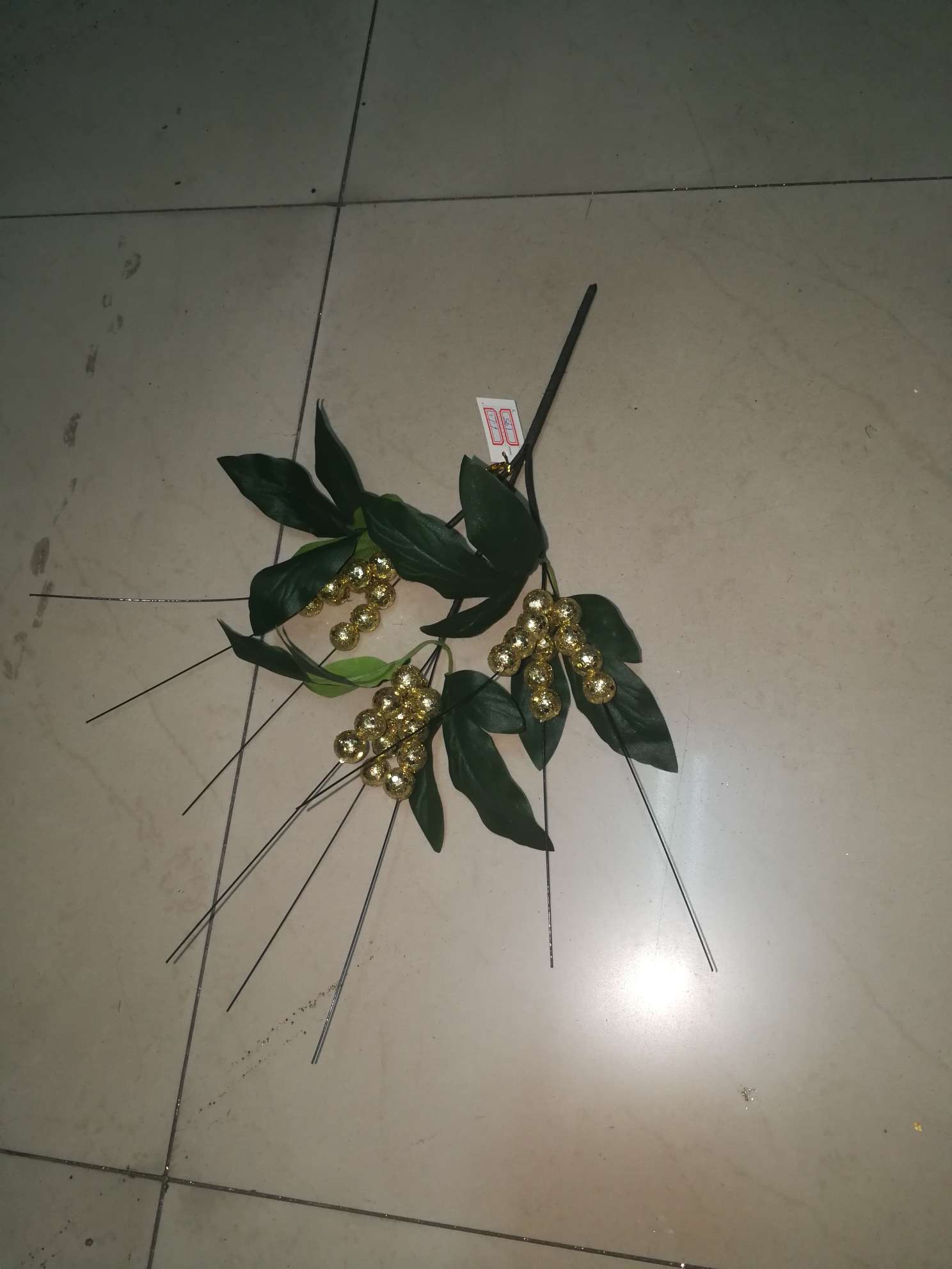 No. 61 new accessories wholesale Christmas flower manufacturers Yiwu direct sales of Christmas decorations Christmas tree accessories Amazon thumbnail