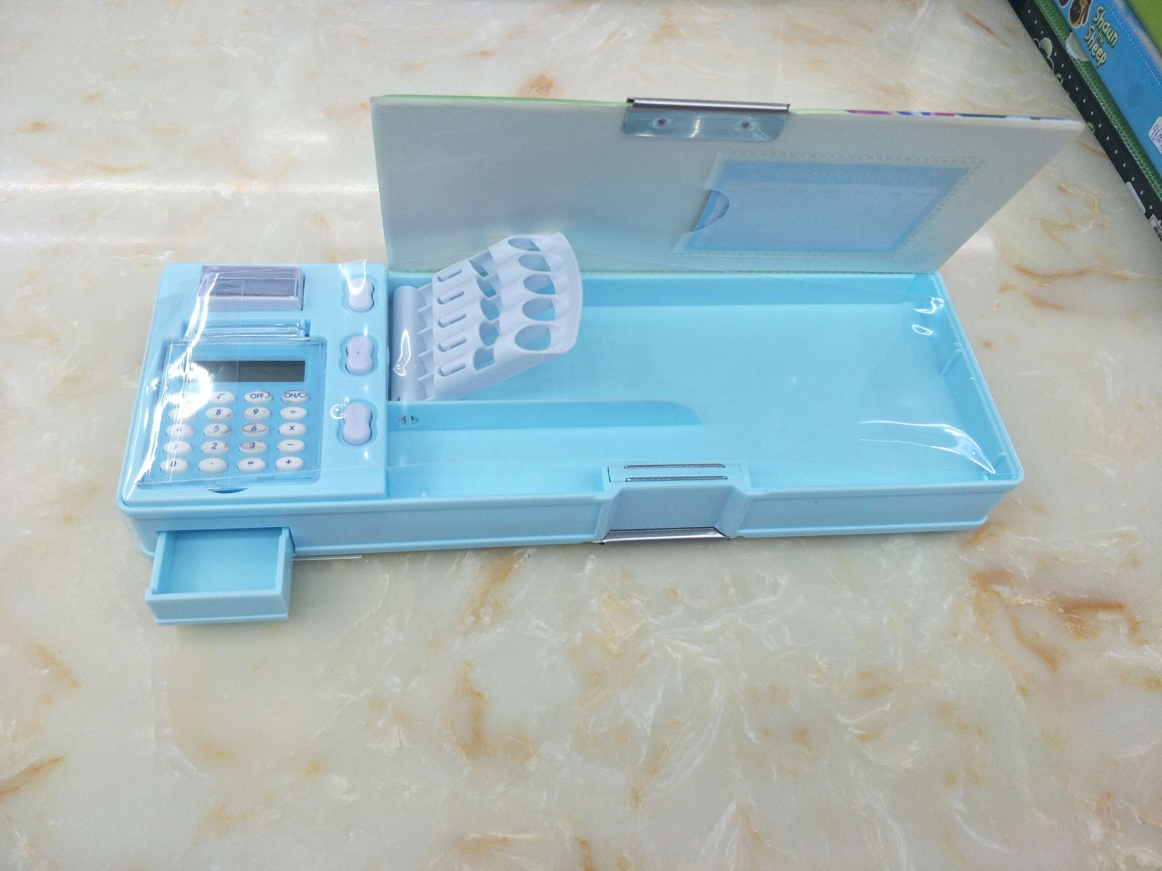 计算机多功能塑料笔盒，喜欢的可以先咨询客服产品图