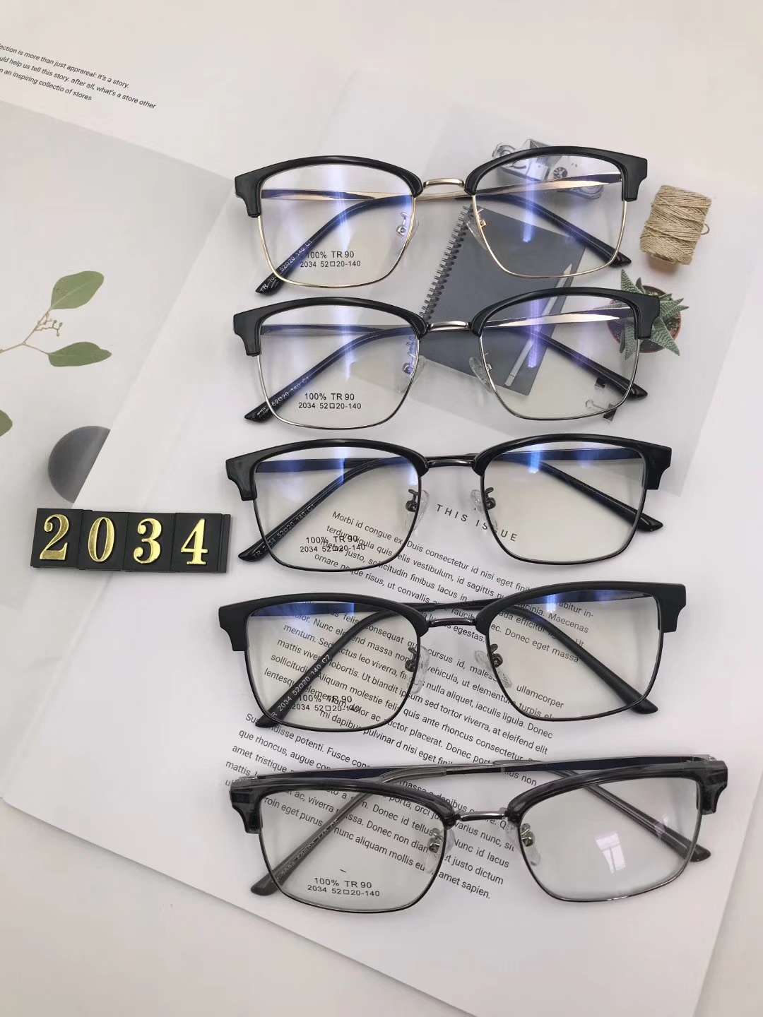 2034 glass frame