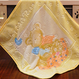 厂家直销新款单层披风拉舍尔儿童毛毯抱毯夏季空调珊瑚绒宝宝睡袋详情图6