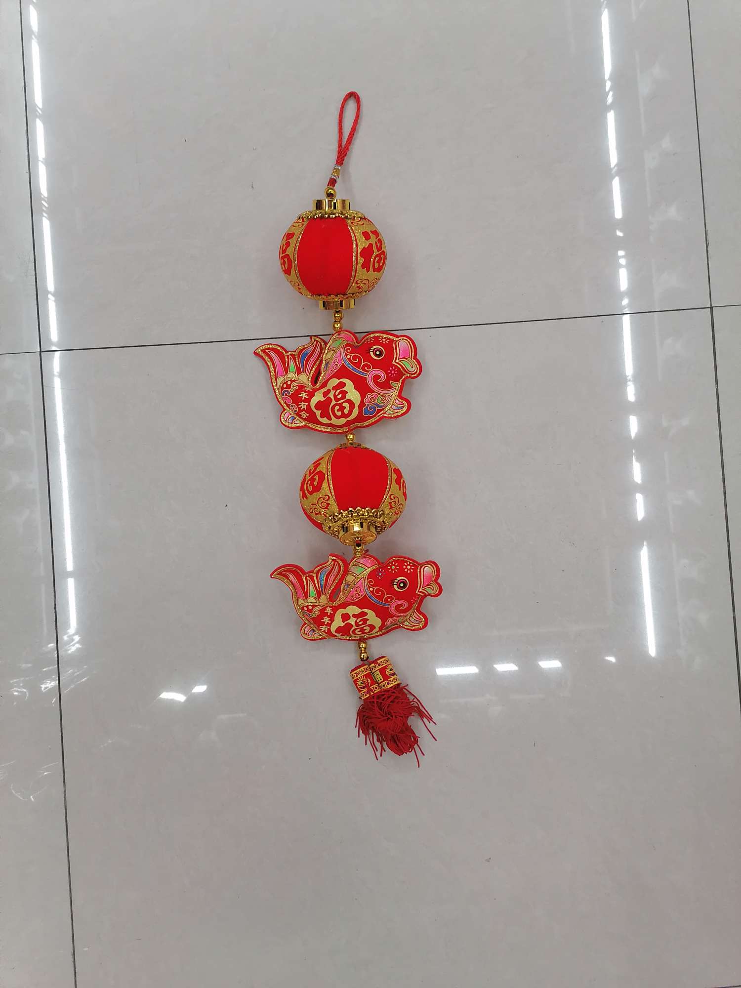 双灯笼双香包四连串细节图