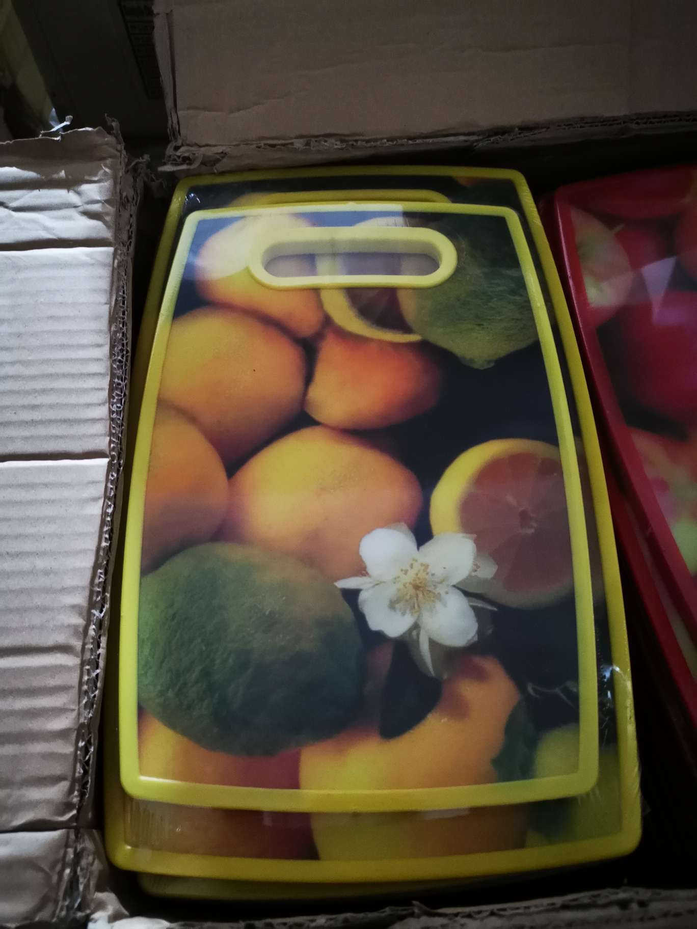 Plastic fruit board cauliflower board undefined