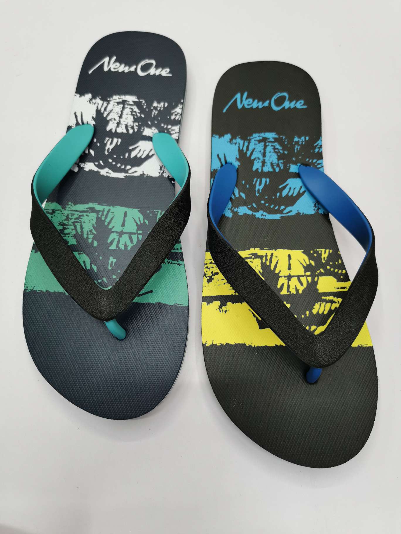 Men's anti-slip herringbone slippers