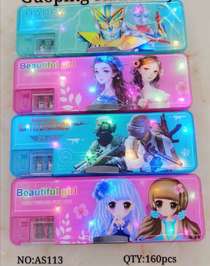 With light stationery box, like you can consult customer service