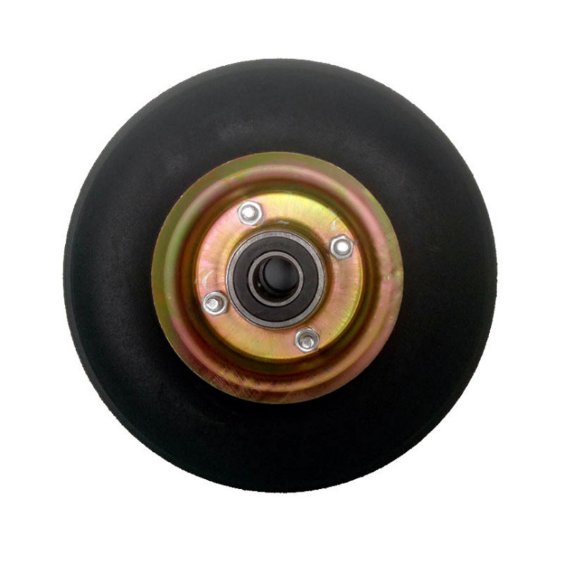 350-4实心轮  货仓车轮  胶粉轮 手推车轮详情图8