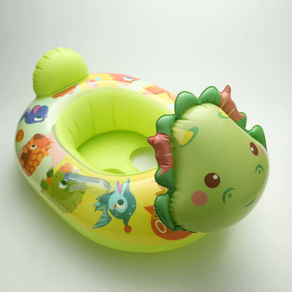 Qicai Shell Children Seat Boat Small Dinosaur details Picture