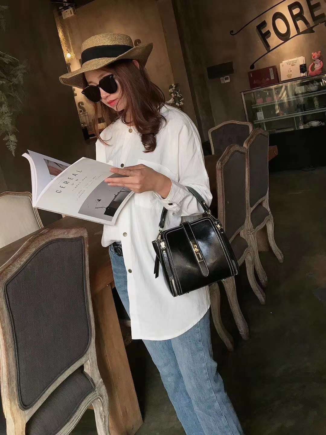 90 47 广州女包牛皮包春夏款新款产品图