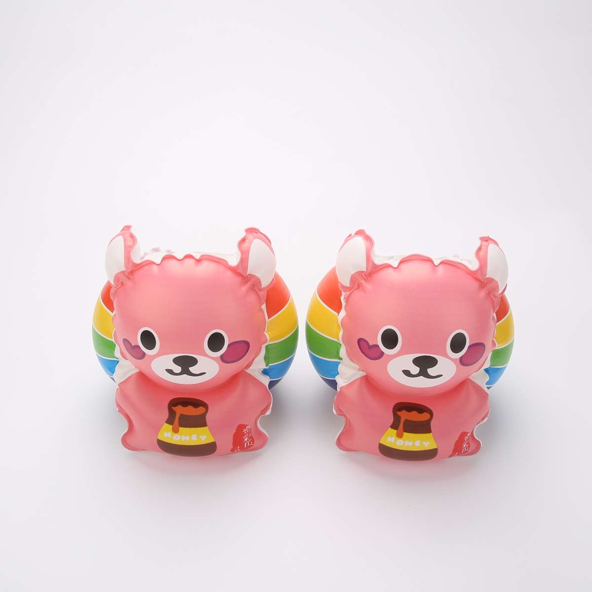 奇彩贝卡通手臂圈 小粉熊