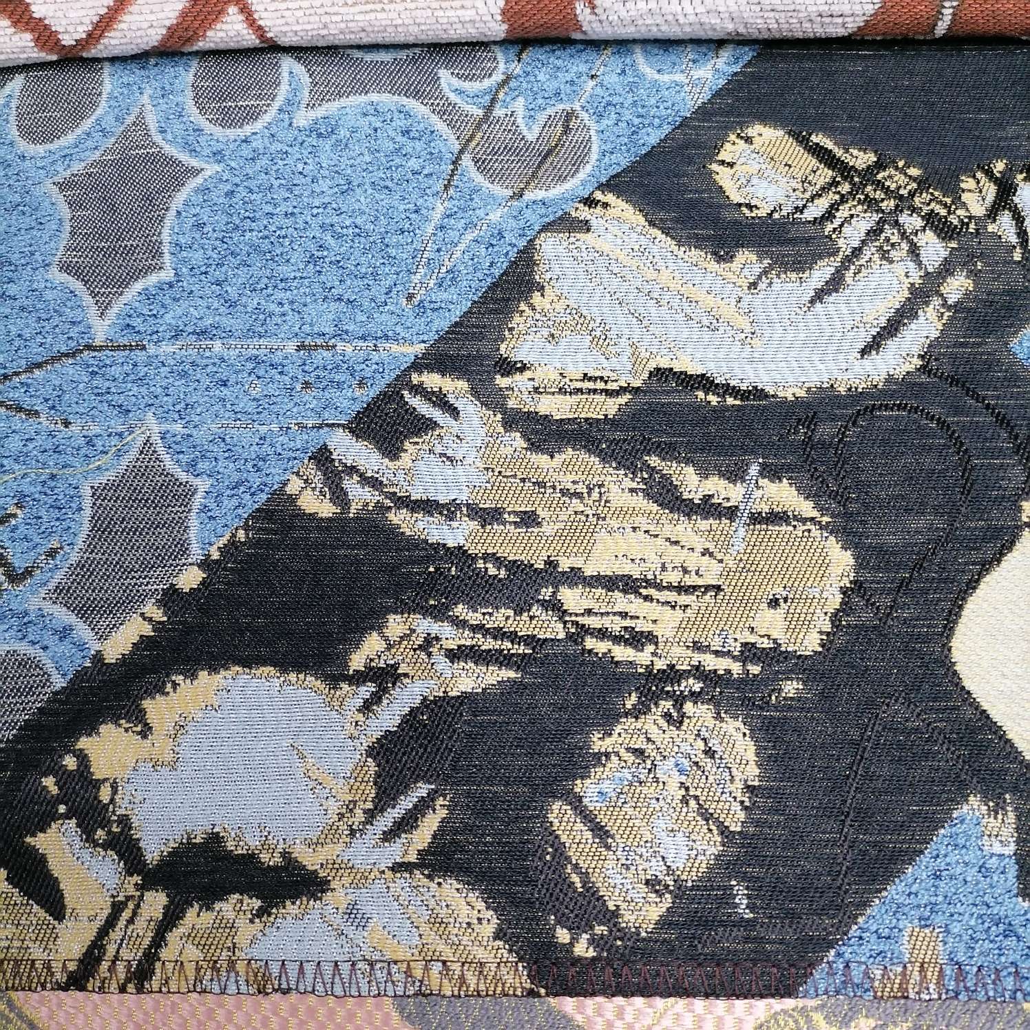 雪尼尔提花布19250-2