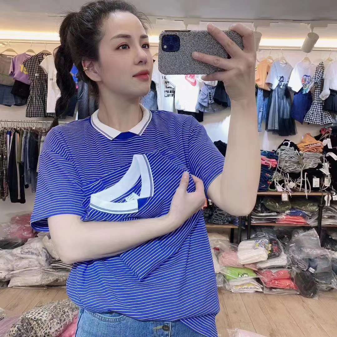 Short sleeved parent-child poloT shirt in summer thumbnail