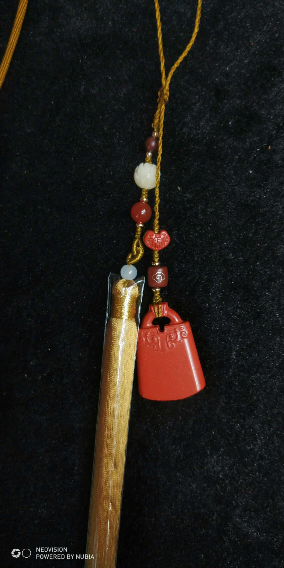 新款朱砂全手工小饰品包包挂饰汽车挂件2