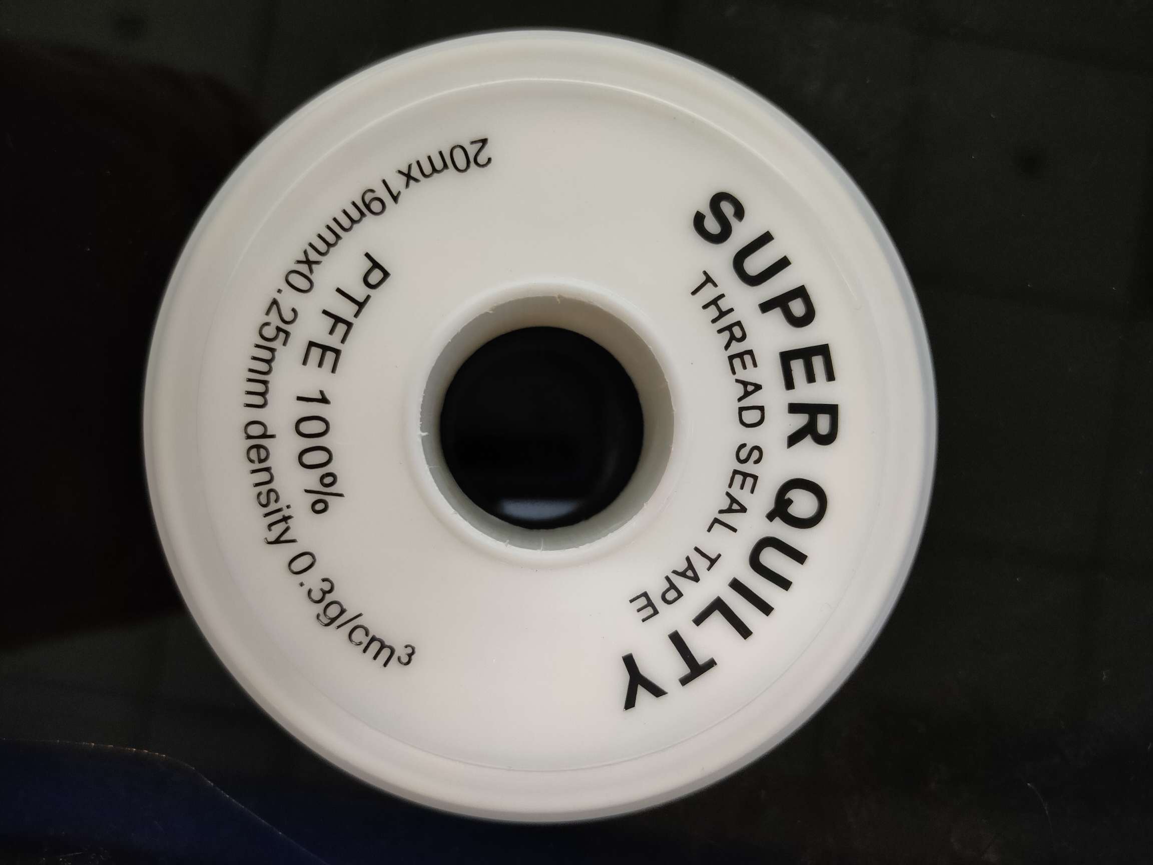 生料带白芯壳teflon tape 19mm*0.25mm*20m