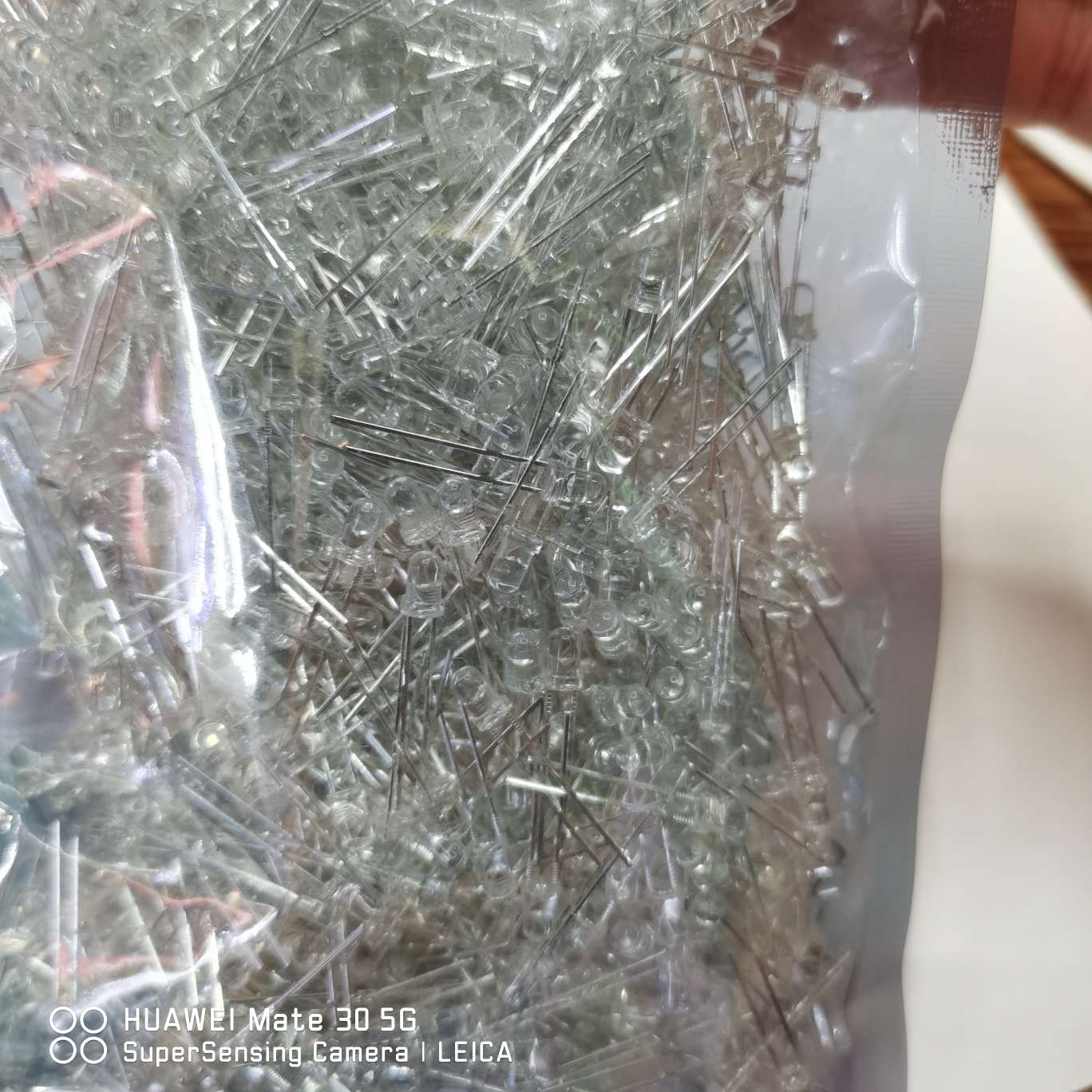 led灯电子配件玩具配件发光二极管三毫米长脚红灯细节图