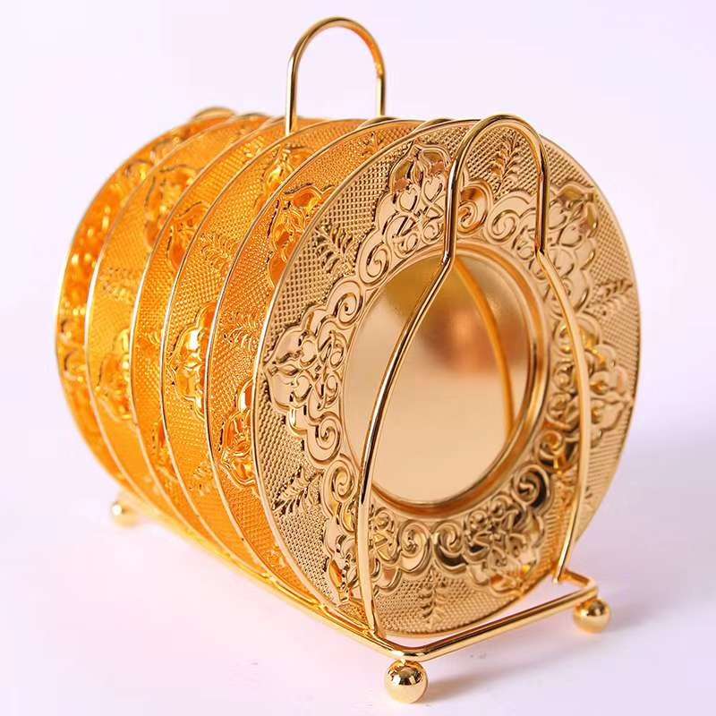 6-Inch, Dessert Plate, 6-Piece Coaster Set details Picture