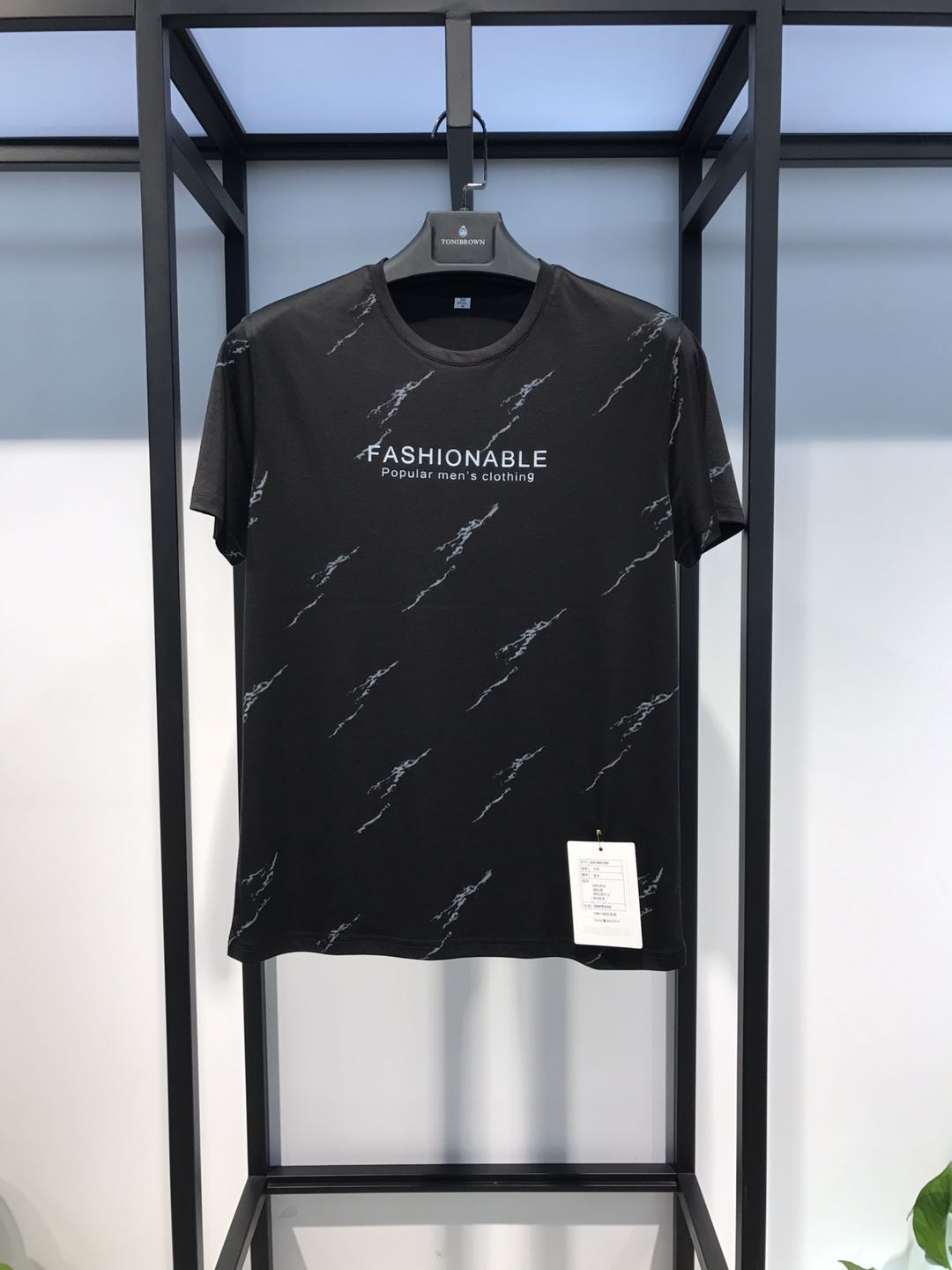 Summertime men's short-sleeved T-shirts With lapels and loose-fitting bottoms for polo shirts with a half-sleeved Instagram trend for boys g thumbnail
