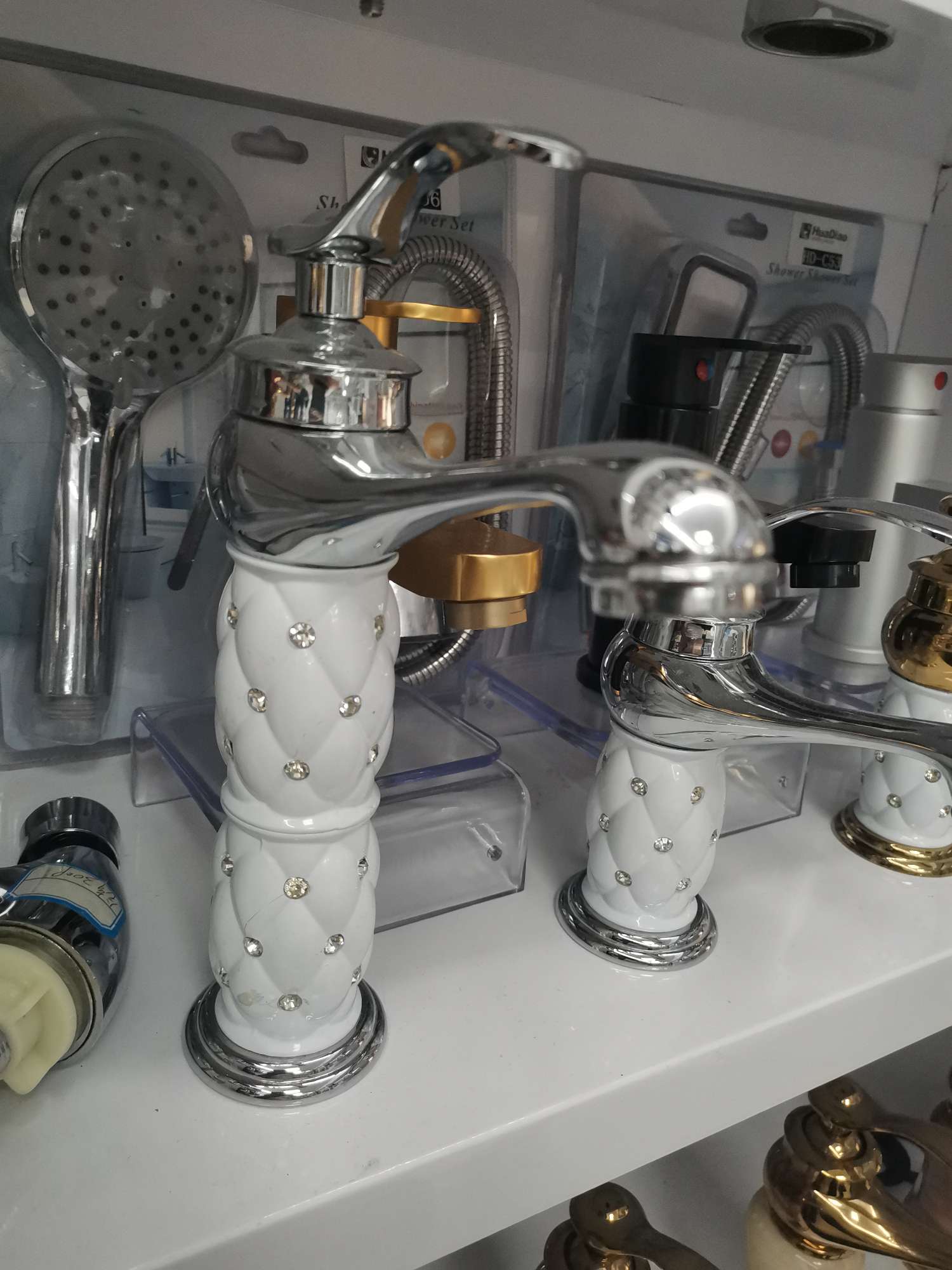 Antique-style faucet details Picture