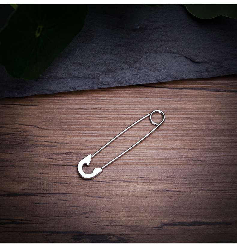 Changsheng Jewelry's simple and individual circular stud earrings, titanium steel earrings, and multi-functional earrings Specification image